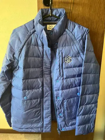 Jack Bunny!! 다운 자켓 파랑 사이즈 1 M