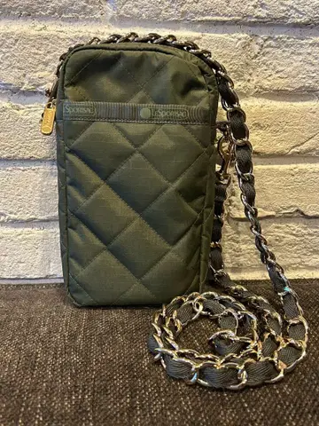 LES PORTESAC 숄더백 올리브 그린