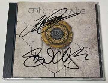 Whitesnake 사인 포함 CD