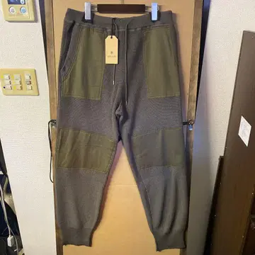[ 새상품 ] snow peak 디자인 니트 조거 팬츠 L 사이즈