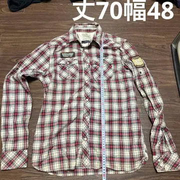 SCOTCH&SODA 체크 무늬 긴팔 셔츠