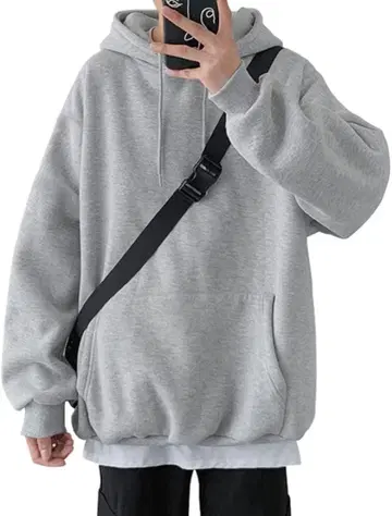 OKJCON 후드티 속기모 그레이 2XL