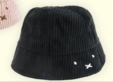 미피 스타일 버킷햇 블랙