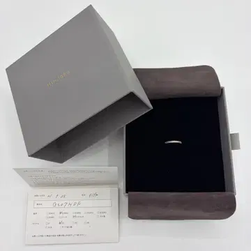 새상품급 hirotaka 히로타카 GOSSAMER 다이아몬드 이어커프