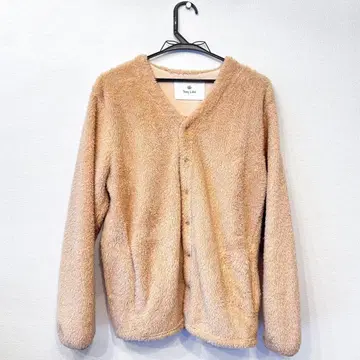 베이지 플리스 가디건 어반 리서치 서니 라벨 새상품