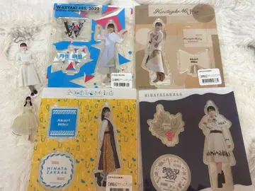 히나타자카46 니부 아카리 아크릴 스탠드 묶음 판매 6개