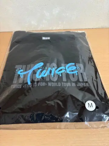 TWICE THIS IS FOR popup T셔츠 BLACK M 나연
