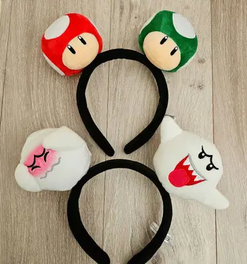 USJ 마리오 버섯 테레사 머리띠 유령