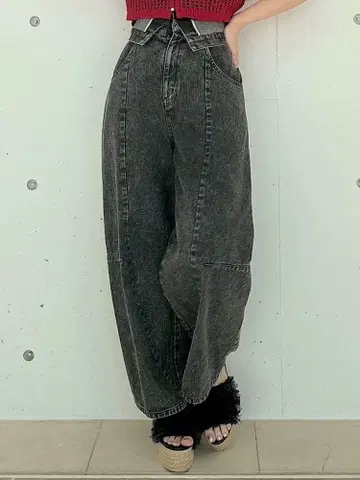 dazzlin 커브 라인 데님 팬츠 S 사이즈