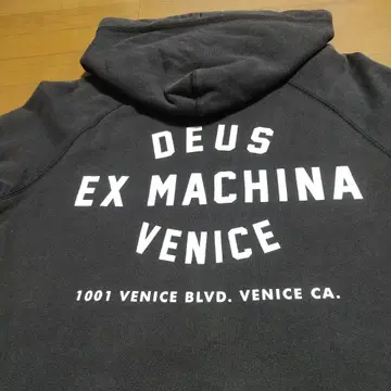 DEUS EX MACHINA VENICE 후드티 블랙