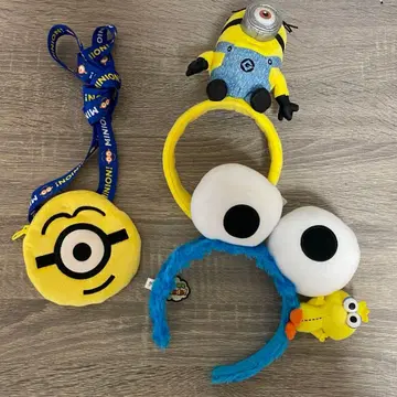 USJ 유니버셜 미니언 머리띠 3종 세트