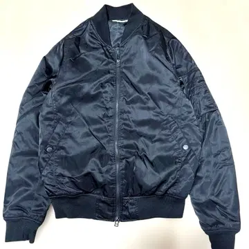 블랙 MA-1 플라이트 자켓 M