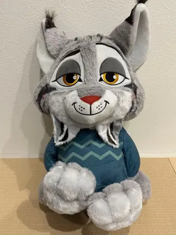 주토피아 2 FukuFuku V-BIG 봉제 인형 파우버트