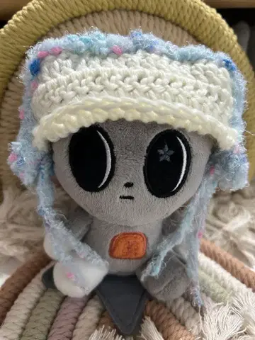 TXT 뿔바투 이어머프 니트 모자