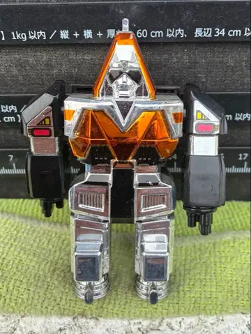 특촬물 피규어 오렌지 실버