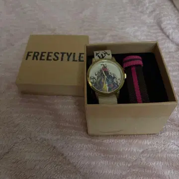 FREESTYLE 아트 디자인 워치 교환용 밴딩 포함