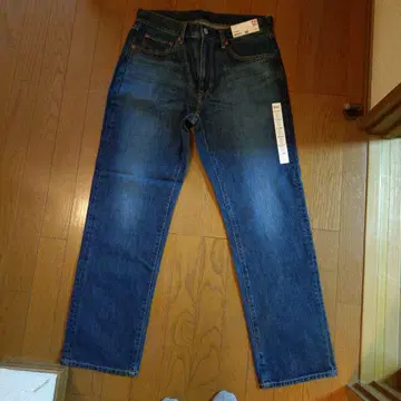 유니클로 레귤러 핏 청바지 33