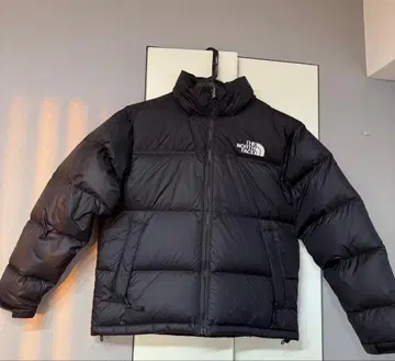 정품 THE NORTH FACE 블랙 다운 자켓