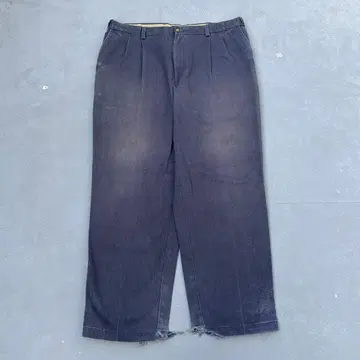 croft&barrow 2턱 팬츠 워크 구제 의류 페이드 턱팬츠