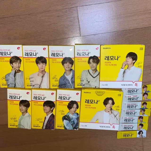 방탄소년단 굿즈 레모나 드볼 BTS