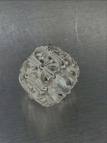 S925 세메터리 반지 크로스 반지 실버925