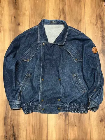 80s 90s 트루사르디 데님 자켓 라이더스