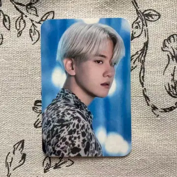 EXO 백현 일본 BAEKHYUN 시리얼 코드 당첨 트레이딩 카드 3