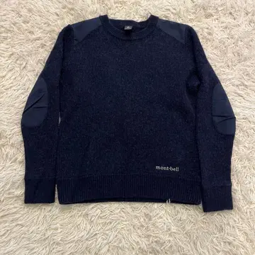 mont-bell 네이비 니트 스웨터 M