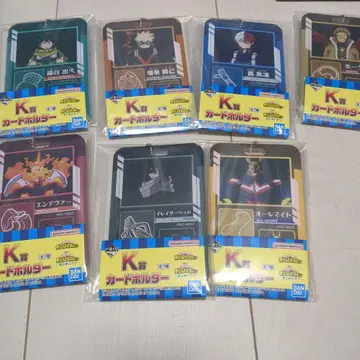 제일복권 나의 히어로 아카데미아 K상 거울 카드 7종 컴플리트