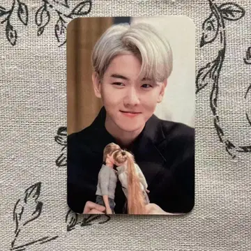 EXO 백현 일본 BAEKHYUN 시리얼 코드 당첨 트레이딩 카드 4