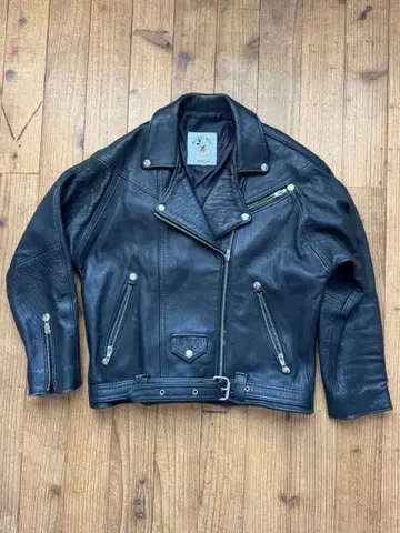 MICKEY & CO. 미키마우스 가죽 자켓