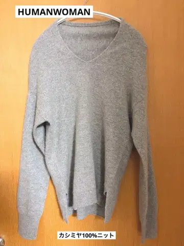[ 새상품급 ] HUMANWOMAN 캐시미어 니트
