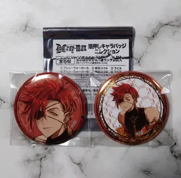 D.Gray-man 별의 축제 캔뱃지 라비