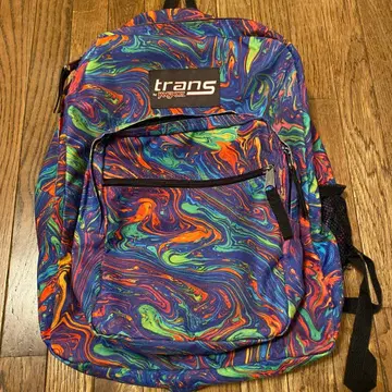 trans by JANSPORT 마블 무늬 백팩