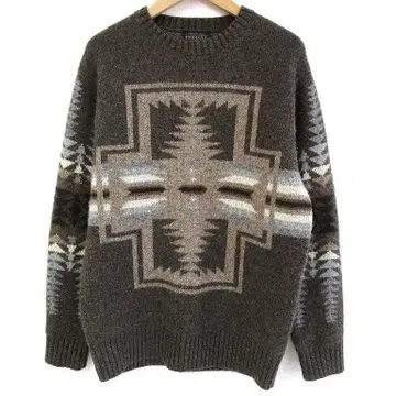 PENDLETON 펜들턴 셰틀랜드 울 니트 스웨터 M
