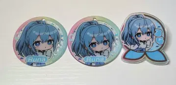 컬러풀 피치/카라피치/루나/키링/아크릴 클립 세트/묶음 판매