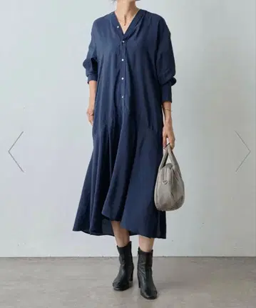 미사용 새상품 비어즐리 beardsley 셔츠 원피스 사이즈 F