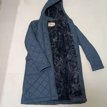 트래디셔널 웨더웨어 퀼팅 보아 코트 36 네이비
