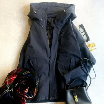 새상품급 타이온 SHIPS 다운 라이너 부착 3WAY 마운틴 파카 네이비