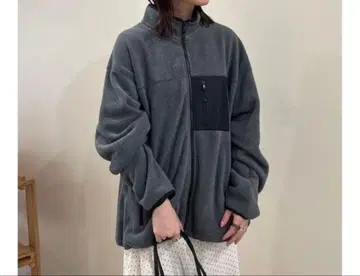 Mila Owen 오버 사이즈 플리스 블루종 새상품!