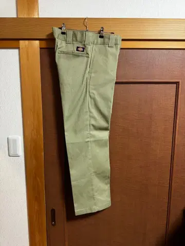 디키즈 873 카키 워크 팬츠 874