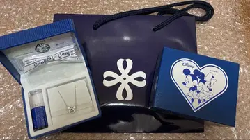 [ 미사용 새상품 ] 크로스포 목걸이 디즈니 디자인