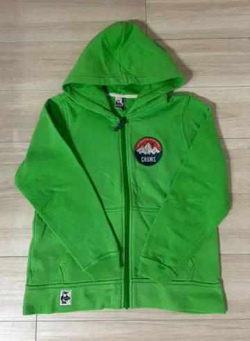 CHUMS 참스 속기모 지퍼 후드티 M