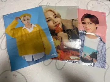 [ 미개봉 ] 정한 클리어 포스터 3장 세트