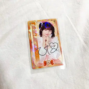 이기가리 도호쿠산 사인 트레이딩 카드 사쿠라 히나노짱