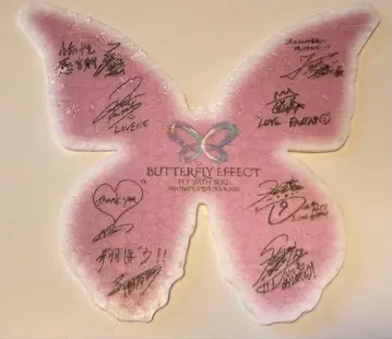 FANTASTICS FLYWITHYOU 나비 메시지 카드 낙하물