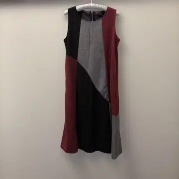 슬리브리스 원피스 사이즈 38 멀티 컬러