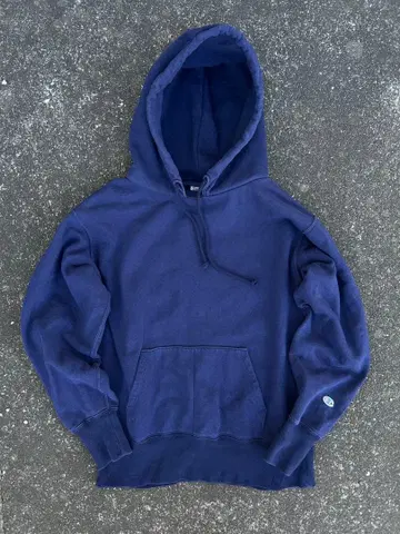 Champion 50s 복각 후가공 후드티 세퍼레이트 포켓 눈알