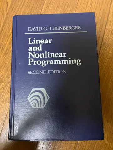 Linear and Nonlinear Programming 제2판