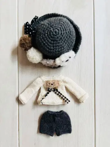 네오 브라이스 브라이스 아웃핏 니트 모자와 스웨터, 팬츠 세트